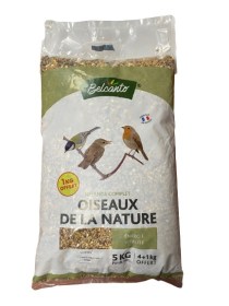 oiseaux de la nature menu 4 saisons