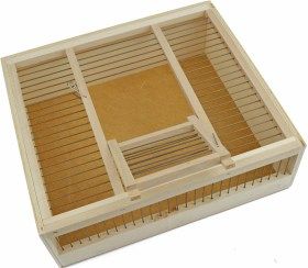 Cageot de transport simple pour oiseaux