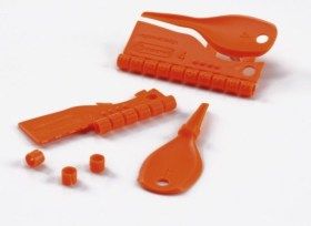 Bagues pour canaris en plastique