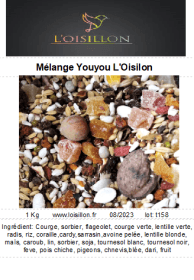 Mélange de graines pour Youyou