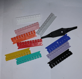 bagues plastiques pour oiseaux de 3mm de diamètre