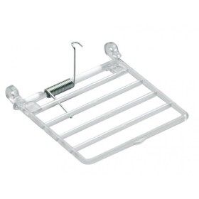 Clapet pour mangeoire à barreaux verticaux ou horizontaux