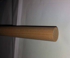 Perchoir en bois naturel 1 mètre X 2,2 CM