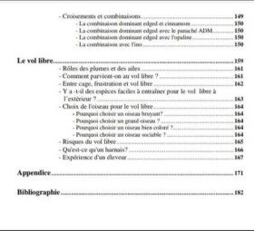 Livre les secrets calopsitte