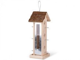 Colonne à graines pour oiseaux de la nature