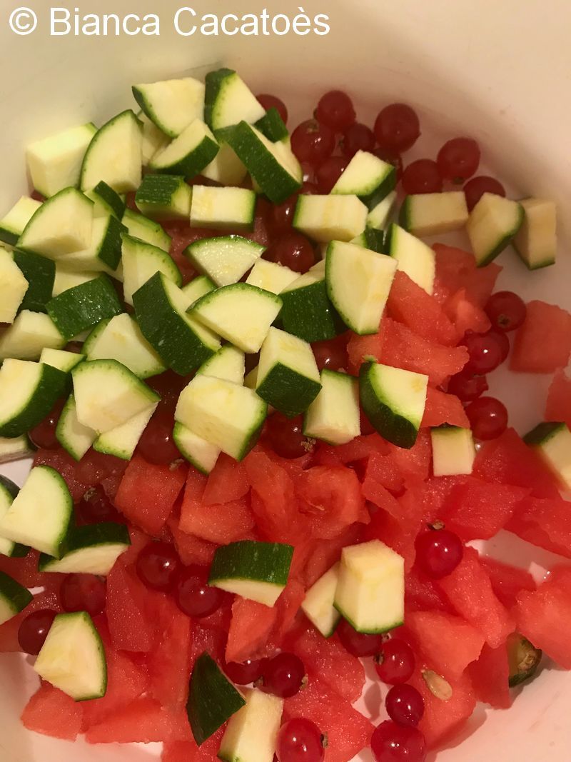 1 Alimentation Préparation fruits légumes perroquets 1