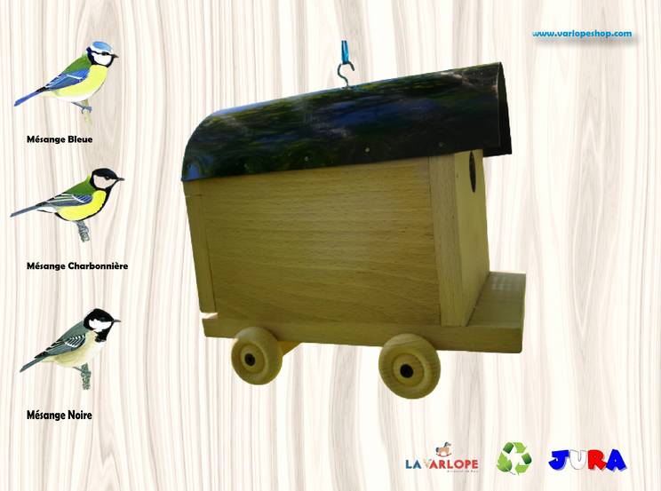 Nichoir bois La Roulotte La Varlope