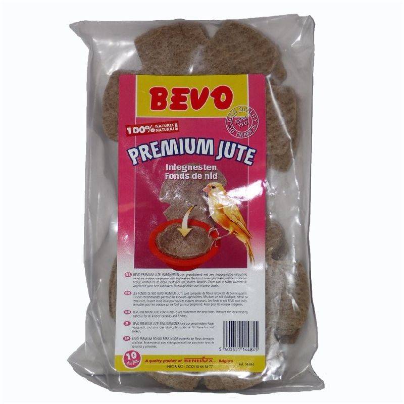 Fond de nid en jute tissé