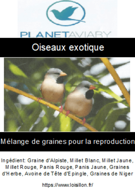 Exotiques Mélange Reproduction 5 KG