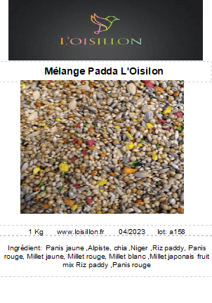 Mélange PADDA  l'Oisillon