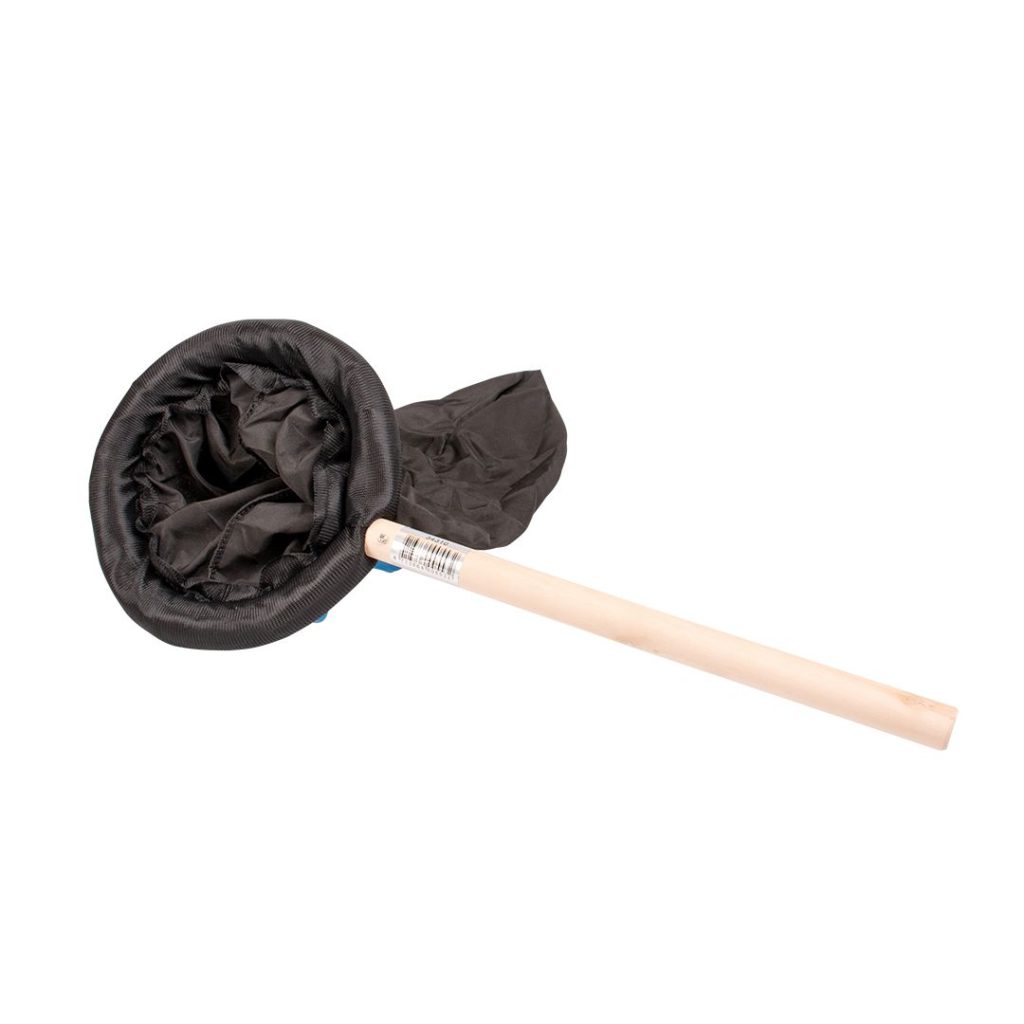 Epuisette noire 18 cm