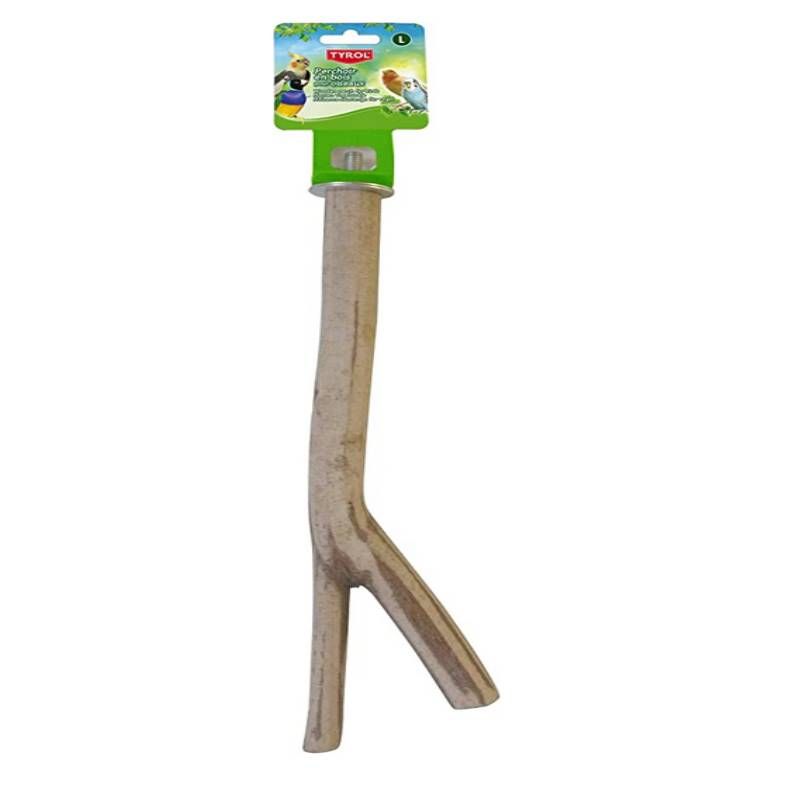 Perchoir bois naturel 30 CM ( Diam supérieur à 3,5 cm)