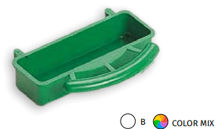 Mangeoire plastique avec perchoir