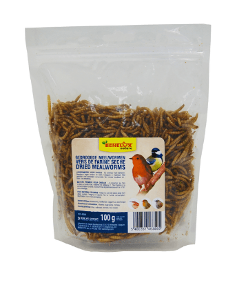 Vers de farine séchés 100g